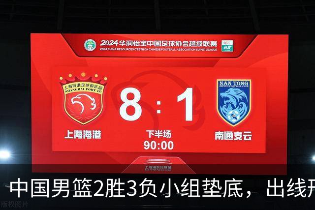中国男篮2胜3负小组垫底，出线形势告急，郭士强主动担责：队员是我选的，训练是我带的，比赛是我指挥的