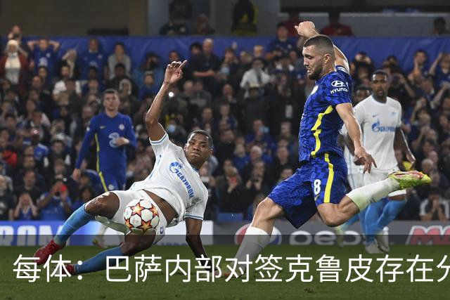 每体：巴萨内部对签克鲁皮存在分歧，部分人认为风险过高